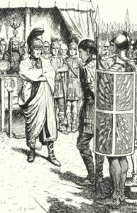 Nagy Theodosius római császár halálra ítélte Magnus Maximust Gratianus meggyilkolásában való közreműködéséért, 388