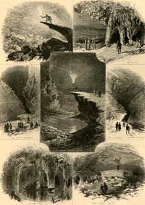 „Jelenetek a Mamut-barlangban”, 1874.