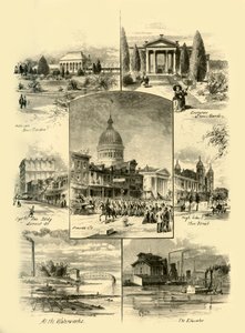 „Scenes in St. Louis”, 1874.