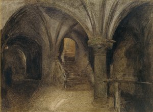 Mont St Michel, Az Aquilon kriptája, 1876
