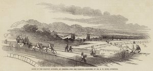 A vasúti baleset helyszíne, Chester, a Dee-viadukt alkotó: Alfred William Hunt