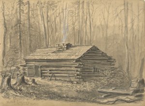 Hotel Conway a Fekete-vízen alkotó: Alfred Wordsworth Thompson