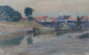 Felkelő hold Nieuport felett