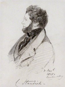 Lord Charles Strickland Standish (1790-1863) portréja by Alfred Count D