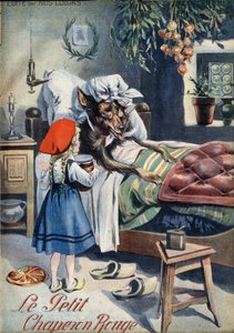 Piroska. Népmese. Vaccari és Carrey illusztrációja a „” Les beaux tales”” „” Nos loisirs””” gyűjteményben 1910 körül. Magángyűjtemény.