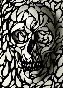 Árnyékos koponyaformák