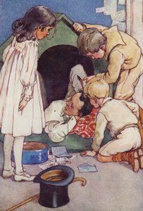 Gyermekei visszatéréséig a Kennelben élne (színes litho)