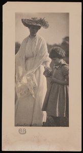 Alice Broughton fotó Agnes Peltonról fiatal unokatestvérével Agnes „Wild Farmján” (f/w fotó) alkotó: Alice Boughton