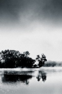Boissy Morning, 2017 (kézzel átfestett fotó)