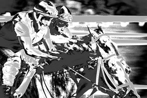 Saratogoa Trials, 2015 (kézzel átfestett fotó)