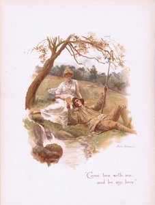 Gyere velem, és légy a szerelmem a Some Old Love Songsból, amelyet Hildesheimer & Faulkner adott ki, 1892