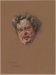 Gilbert K. Chesterton alkotó: Alice Pike Barney