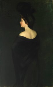 Laura a feketékben alkotó: Alice Pike Barney