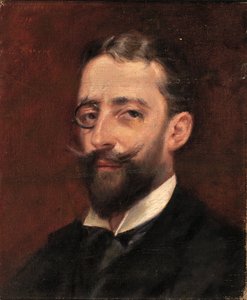 Férfi monoklival, kb. 1887-1889.