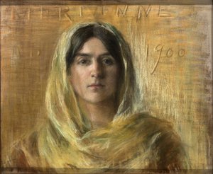 Marianne sárga színben alkotó: Alice Pike Barney