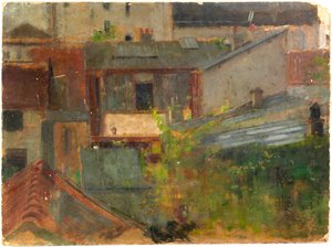 Tetők, kb. 1900. alkotó: Alice Pike Barney