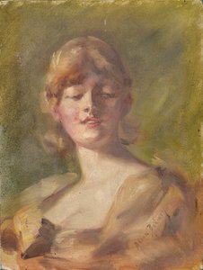 Tanulmány a fejről, kb. 1926. alkotó: Alice Pike Barney
