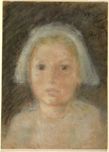 Apró fehér sapka alkotó: Alice Pike Barney