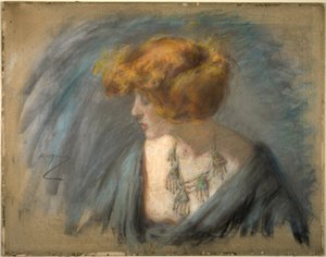 Tiziano haj alkotó: Alice Pike Barney