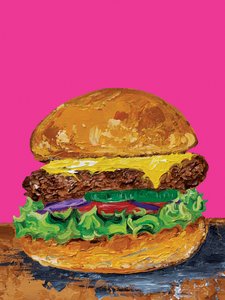 Pop Art sajtburger