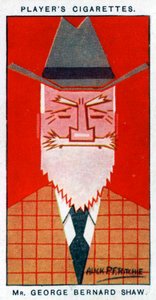 George Bernard Shaw ír drámaíró, 1926. alkotó: Alick P. F. Ritchie