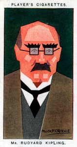 Rudyard Kipling brit író és költő, 1926. alkotó: Alick P. F. Ritchie