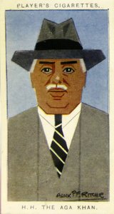 Aga Khan III alkotó: Alick Penrose Forbes Ritchie