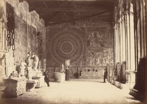 Pise: A Camposanto futója, 1870 körül (fotó) alkotó: Alinari Family