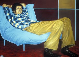 Daydreamer (akril és olaj, vászon)