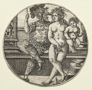 Mars, Vénusz és Ámor, 1520-as évek.