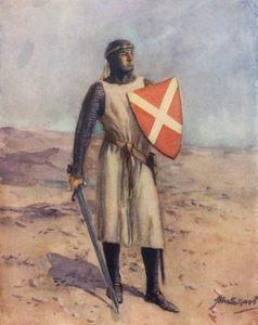 Szent János lovag (színes litó)