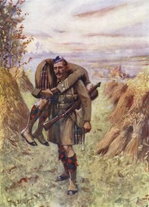 Ross Tollerton közlegény megnyerte a Victoria Cross-t alkotó: Allan (after) Stewart