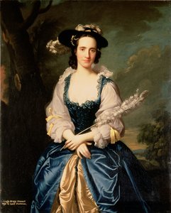 Lady Mary Stewart, Kenneth Mackenzie, Lord Fortrose feleségének portréja, 1749