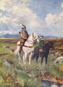 Kinmont Willie (színes litográfia) alkotó: Allan Stewart