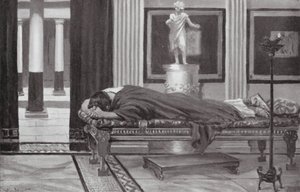 Periklész gyásza gyermeke elvesztése miatt (litográfia) alkotó: Allan Stewart