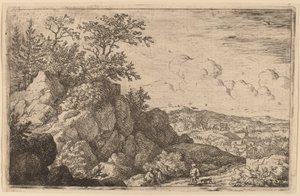 Paraszt a kutyájával, valószínűleg c. 16451656.