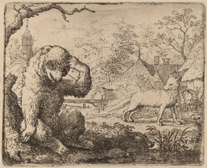 Reynard Mocks the Woeful Bear, valószínűleg c. 16451656.