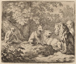 Reynard elmeséli a rejtett kincs történetét, valószínűleg c. 16451656.
