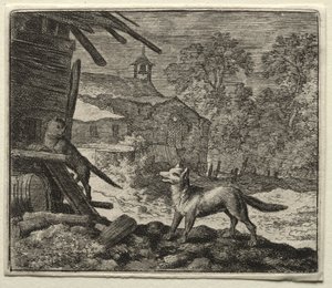 Reynard, a róka: Reynard megtéveszti a macskát