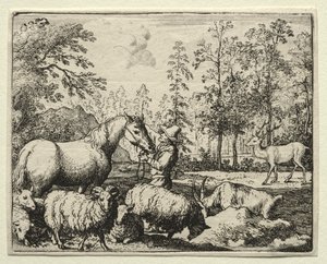 Reynard, a róka: A féltékeny ló alkotó: Allart van Everdingen