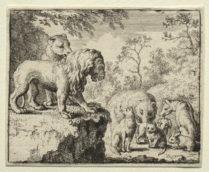 Reynard, a róka: Reynard kegyelme alkotó: Allart van Everdingen