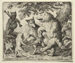 Reynard, a róka: A farkas és a medve ünnepli szabadságukat.
