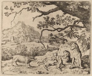 The Badger Sent as Messenger, valószínűleg c. 16451656.