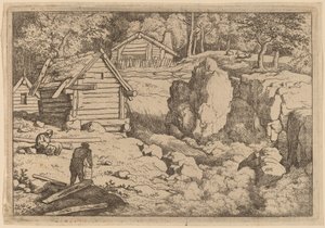 Az Ács, valószínűleg c. 16451656. alkotó: Allart van Everdingen