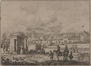 A watrozi tavasz, 1650 körül (rézkarc) alkotó: Allart van Everdingen