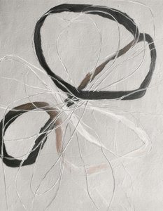 Absztrakt hurkos vonalak alkotó: Alma