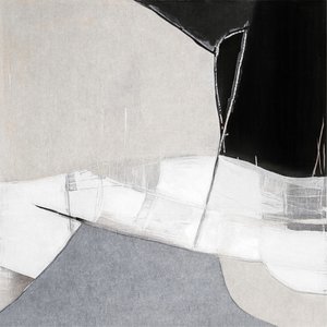 Monokróm absztrakt kompozíció