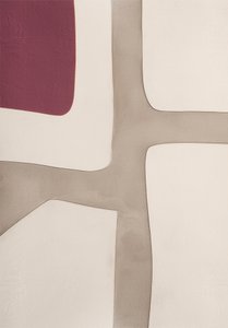 Nyugodt absztrakt geometria alkotó: Alma