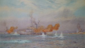 H.M.S. A. Walker-Heneage százados parancsnoksága alatt álló Albion 1915-ben fejezte be a Dardanellák külső erődjeinek lerombolását, 1925-ben