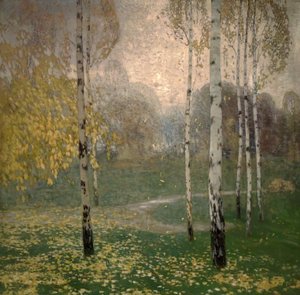 Nyírfák alkotó: Alois Kalvoda